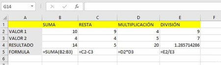 Resultado de imagen para formula de excel