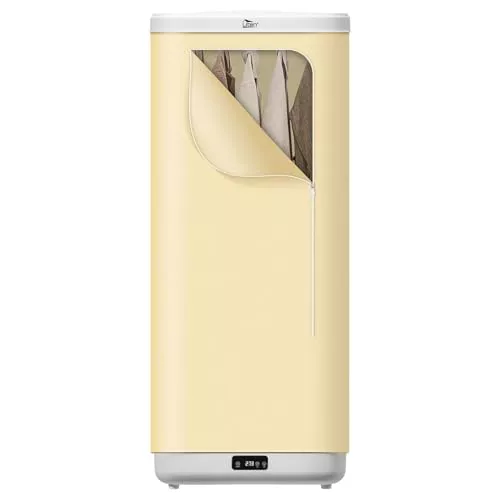 Uten Secadora de Ropa Eléctrica, 1000W Secadora Portátil, Temporizador, Control Remoto, Ideal para Viajes de Negocios, Dormitorios, Apartamentos, Hoteles, Campings