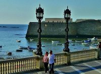 La playa de La Caleta (Cádiz). Tus fotos de viaje