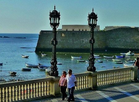 La playa de La Caleta (Cádiz). Tus fotos de viaje