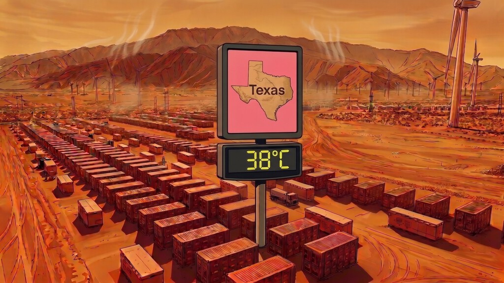 Las baterías están empezando a revolucionar las redes eléctricas de muchos países: el ejemplo de Texas es solo el primero 