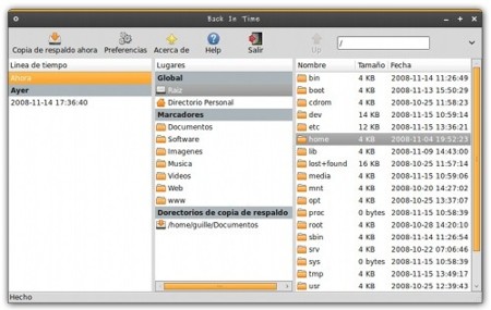 Back in Time, copias de seguridad automáticas y periódicas en Gnome