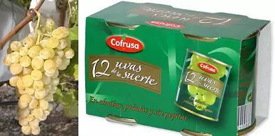 Nochevieja con uvas, ¿del racimo o envasadas?