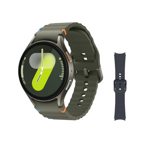 Samsung Galaxy Watch7 4G LTE + Correa - Smartwatch 44mm, Control de Salud, Seguimiento Deportivo, Verde (Versión Española)