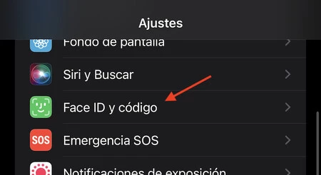 iPhoneの顔ID設定