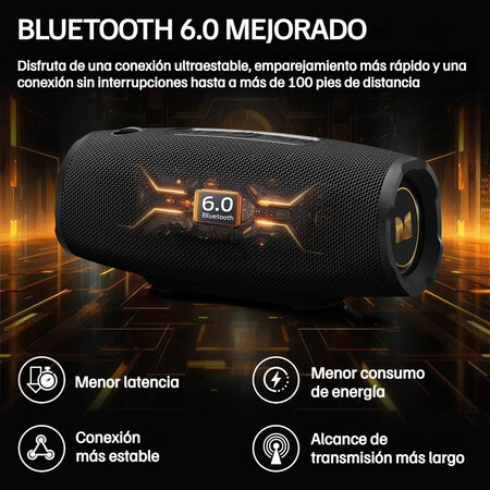 Bocina Monster Bluetooth 6 0