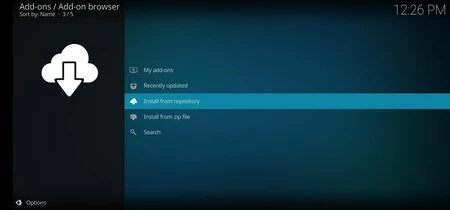 Instalación de Kodi