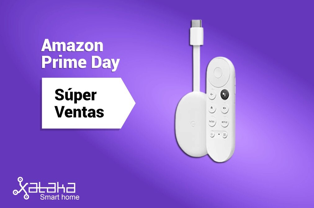 El Chromecast con Google TV y 4K es uno de los más vendidos durante el Amazon Prime Day: con búsqueda por voz, HDR y por menos de 50 euros