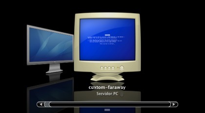Así muestra Leopard los ordenadores con Windows conectados en red