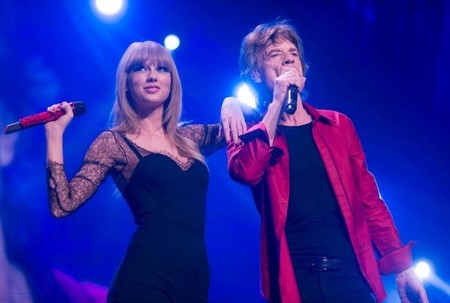 Explosión pop: Taylor Swift es la última en actuar con los Rolling Stones