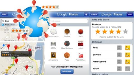 Google Places para iPhone, interesante pero insuficiente