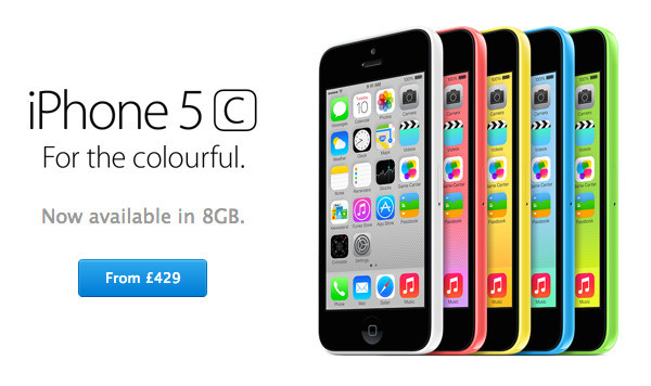 apple iphone 5c 8 gb