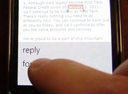 Así funciona 'copiar y pegar' en Windows Phone 7