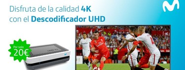 El descodificador 4K de Movistar ya está disponible para sus clientes de fibra, desde 20 euros 