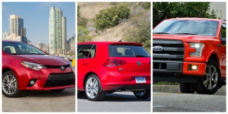 ¿Cuáles fueron los autos más vendidos a nivel mundial en el 2015?