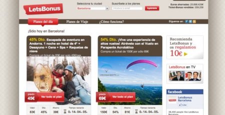 LivingSocial entra en el mercado español con la compra de LetsBonus