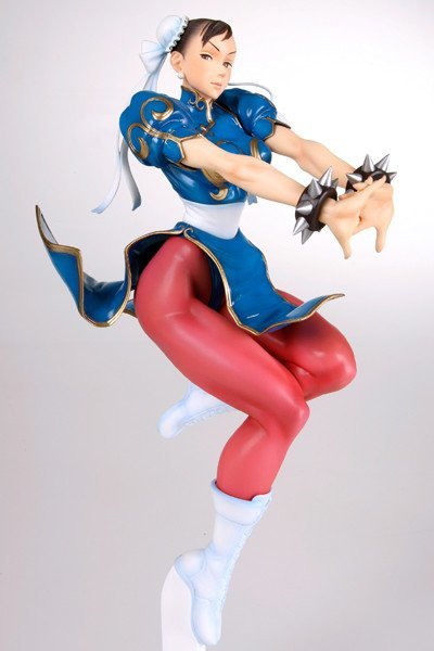 Figuras de las chicas de Capcom