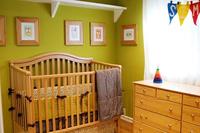 Decorar las paredes de la habitación del bebé