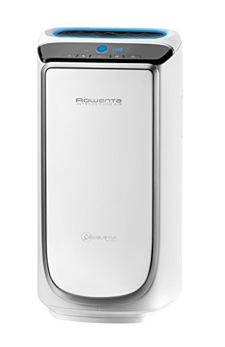 Rowenta Intense Pure Air PU4020, Purificador de aire, hasta 60 m2 con sensores del nivel de contaminación, 4 niveles de filtración y tecnología NanoCaptur para sustancias contaminantes, Color Blanco