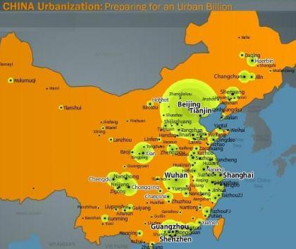 Hay que prepararse por los 1.000 millones de chinos urbanos