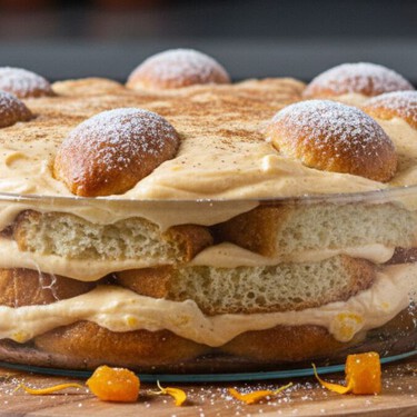 Transforma tu pan de muerto en una carlota cremosa y deliciosa con esta receta fácil de 6 ingredientes