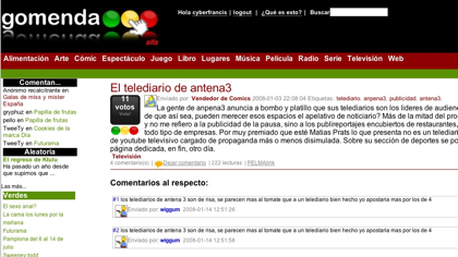 Gomenda, el semáforo de las recomendaciones de productos y servicios