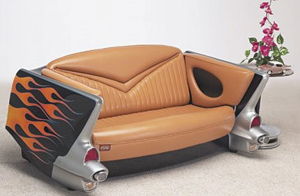 El sofá perfecto para la sala de espera de un taller