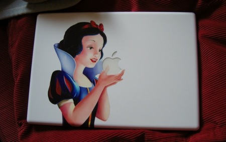 Imagen de la semana: El MacBook de blancanieves