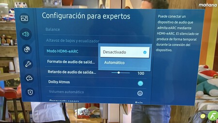 Desactivar Modo HVMI eArc