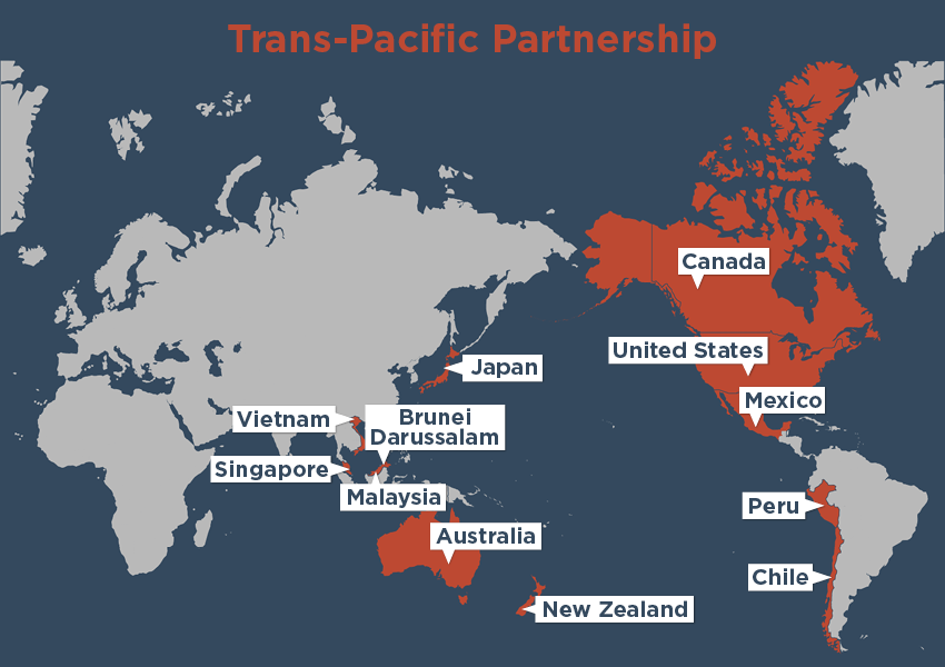 Mapa TPP