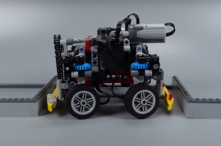 LEGO Technic aparcamiento en paralelo vídeo