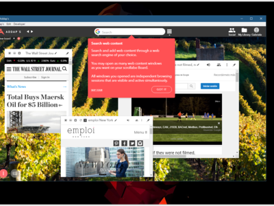 Probamos Addap, un navegador que utiliza un novedoso sistema para organizar pestañas en "ambientes"