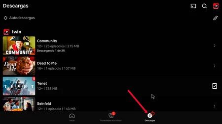 Netflix Android TV Downloads