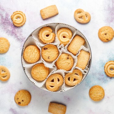 Galletas danesas de lata azul con 6 ingredientes: las clásicas de la infancia, hechas en casa