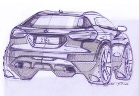 Mercedes-Benz GLA Sketch
