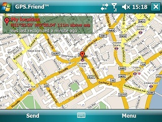 GPS.Friend, localización a través del móvil