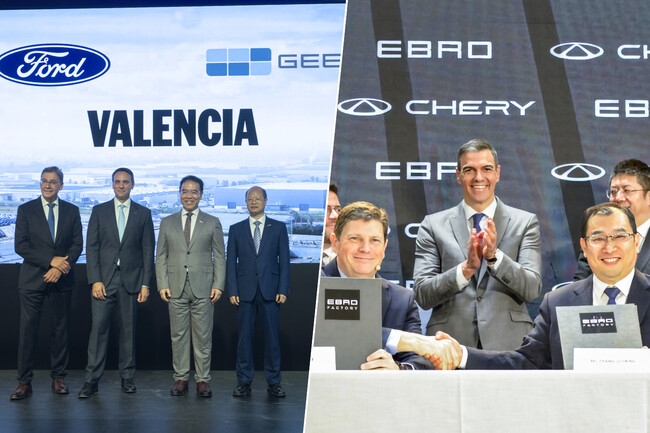 Espana Puertaa Deentreda Coches Chinos Europa