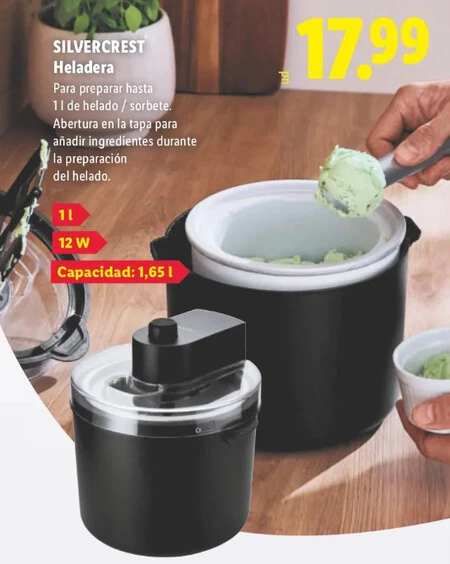 Heladera Silvercrest Folleto Lidl