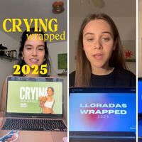 "Lloré 152 veces en 2025": la Generación Z enumera sus crisis emocionales y las convierte en infografías 