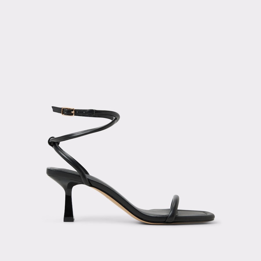 Aldo - Sandalias de tacón de mujer con punta cuadrada.