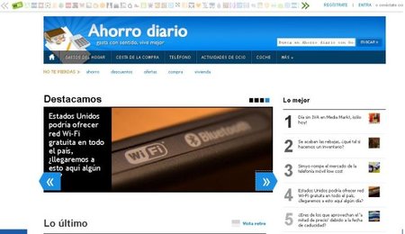 Nuevo diseño en Ahorro diario