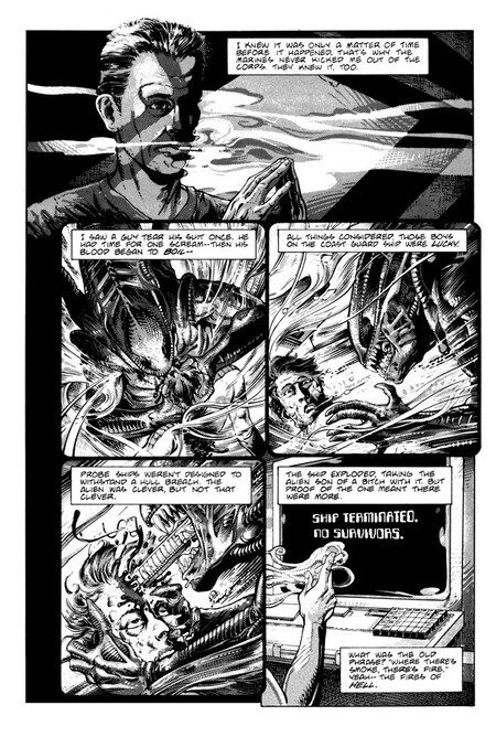 Aliens Comic Hicks