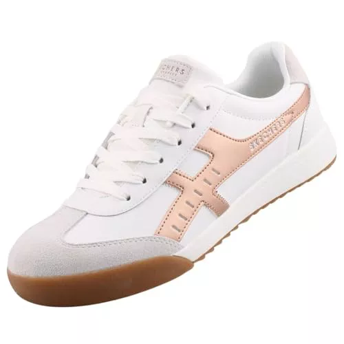 Skechers Zapatillas Deportivas para Mujer, Blanco, 39 EU