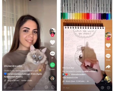 Tik Tok アプリケーション 1