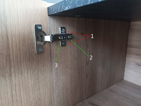 Bisagras Puertas Armarios