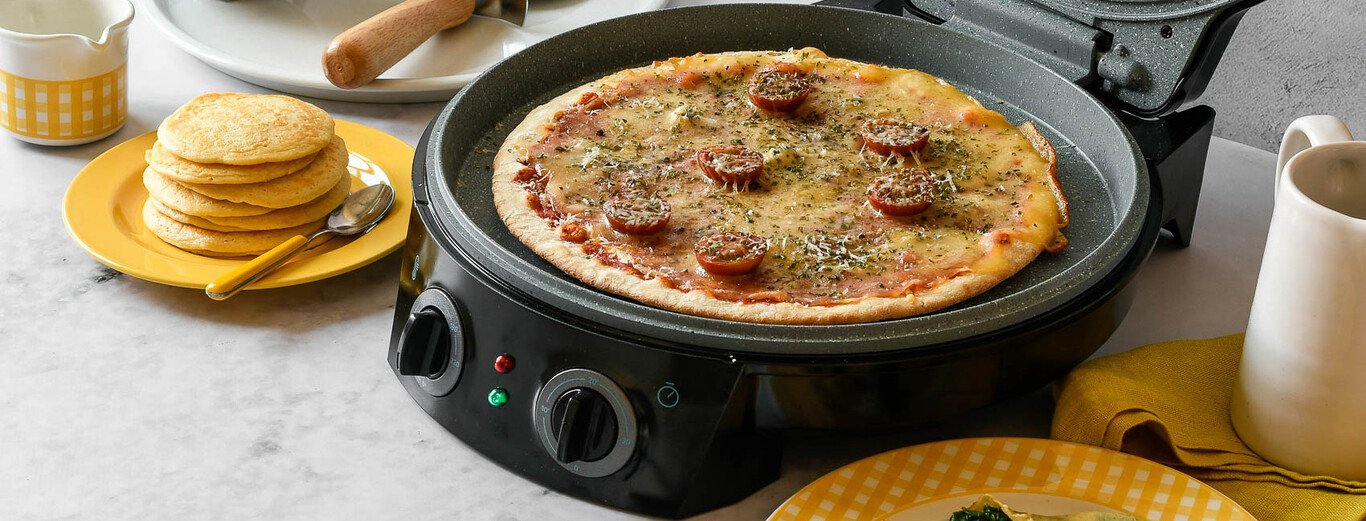 Probamos Fun Pizza\u0026Co de Cecotec, el horno para pizza que también se puede  usar como plancha