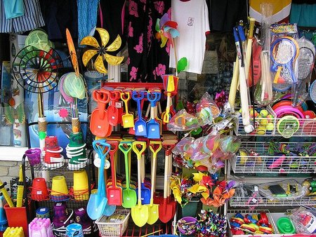 Los niños compran
