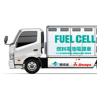 Toyota desarrolla un camión de hidrógeno que suministrará energía eléctrica hasta 72 horas en situaciones de emergencia