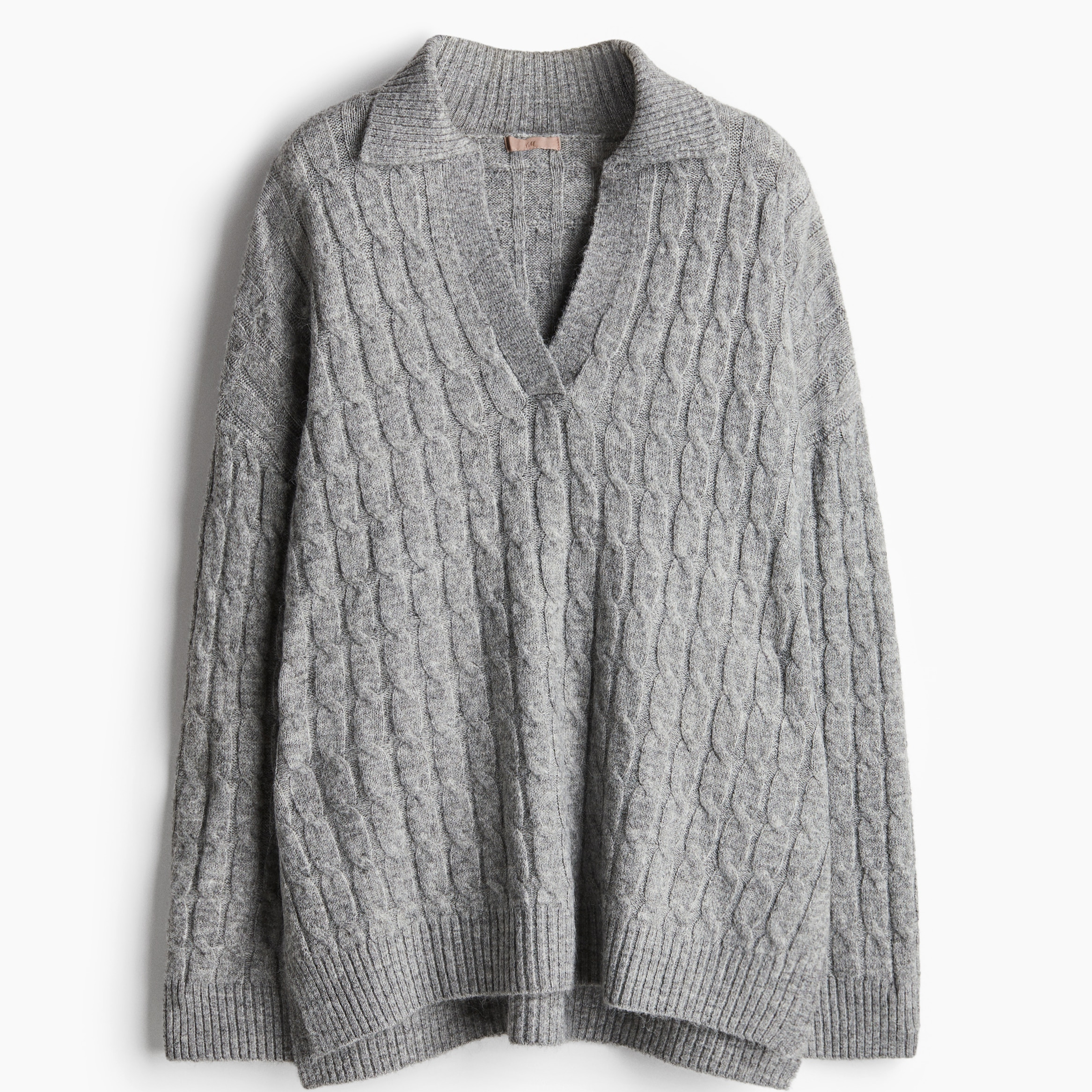 Jersey en punto trenzado