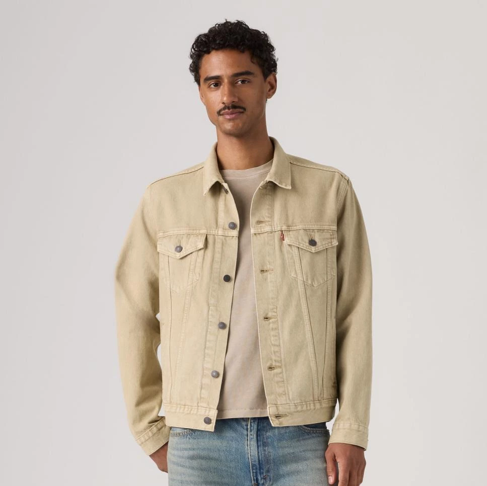 Cazadora vaquera de hombre - Levi's - Kaki


